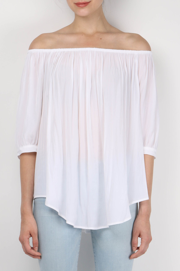 Smythe Gypset Blouse White Smythe Gypset Blouse White