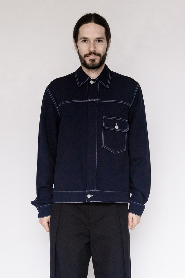 Our Legacy Cotton HZ Jean Jacket Our Legacy Cotton HZ Jean Jacket