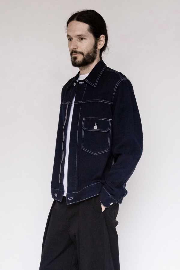Our Legacy Cotton HZ Jean Jacket Our Legacy Cotton HZ Jean Jacket