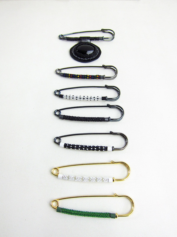 Robin Mollicone Black Multi Pin Robin Mollicone Black Multi Pin