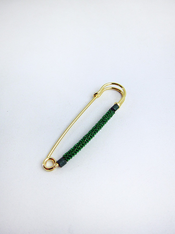 Robin Mollicone Green Pin Robin Mollicone Green Pin