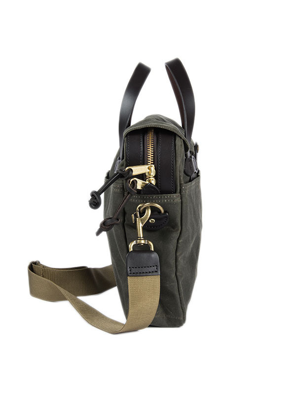 Filson - Tin Cloth Original Briefcase in Otter Green Filson - Tin Cloth Original Briefcase in Otter Green