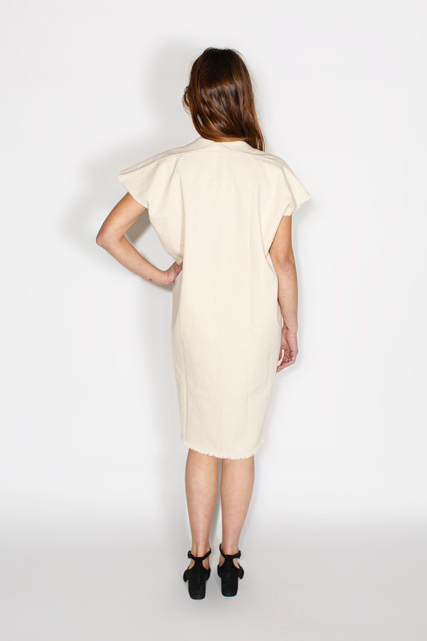 Miranda Bennett - Everyday Dress, Cropped Denim in Natural Miranda Bennett - Everyday Dress, Cropped Denim in Natural