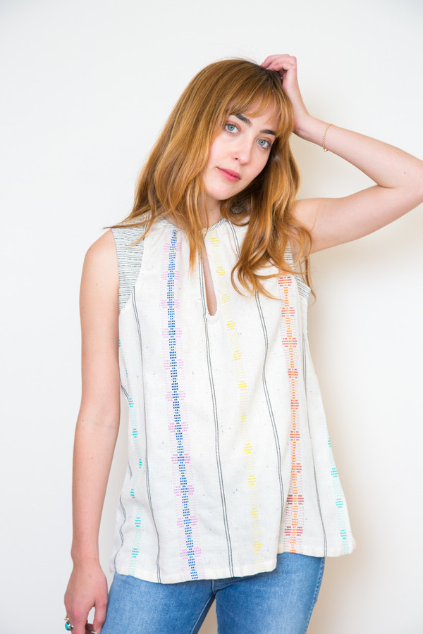 ace & jig hope tank in sunkissed ace & jig hope tank in sunkissed