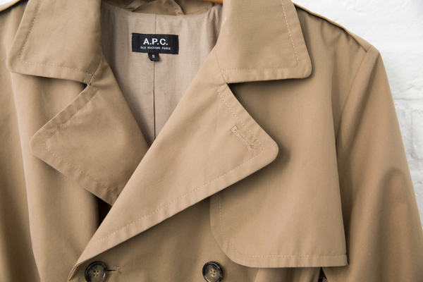 a.p.c. saint-germain trench coat a.p.c. saint-germain trench coat