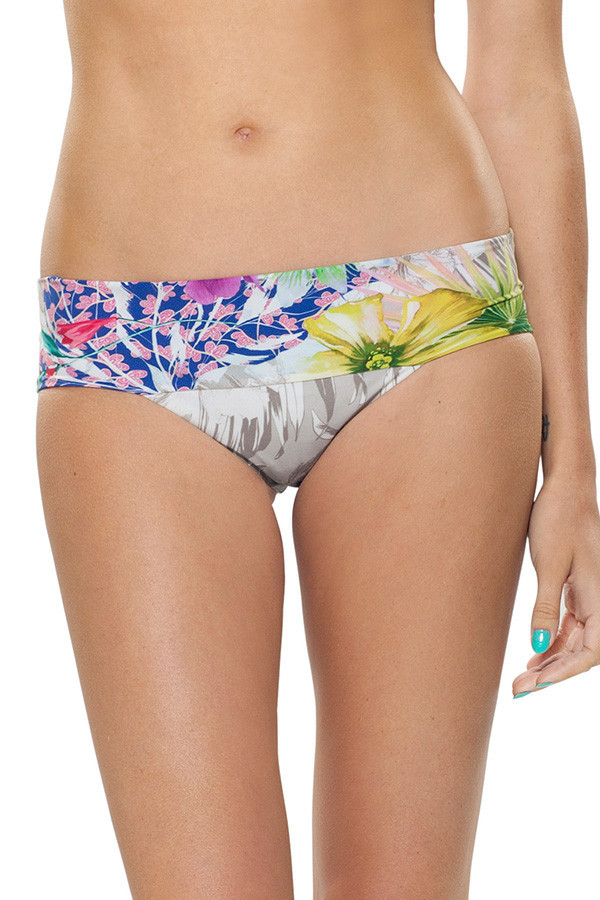 Estivo Floral Grays Beandeau Style Two Piece BOTTOMS Estivo Floral Grays Beandeau Style Two Piece BOTTOMS