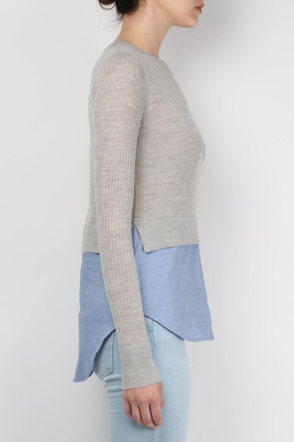 Veronica Beard Cati Combo Sweater Veronica Beard Cati Combo Sweater
