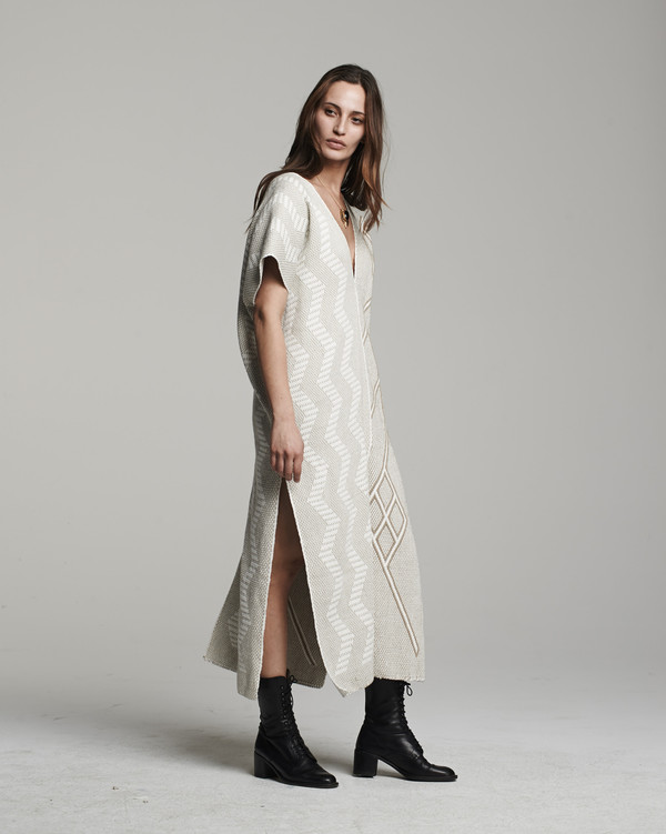 VOZ Textile Two-Panel Dress VOZ Textile Two-Panel Dress