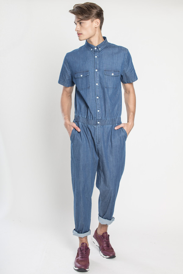 Unisex Standard Issue jumper in Medium Blue Unisex Standard Issue jumper in Medium Blue