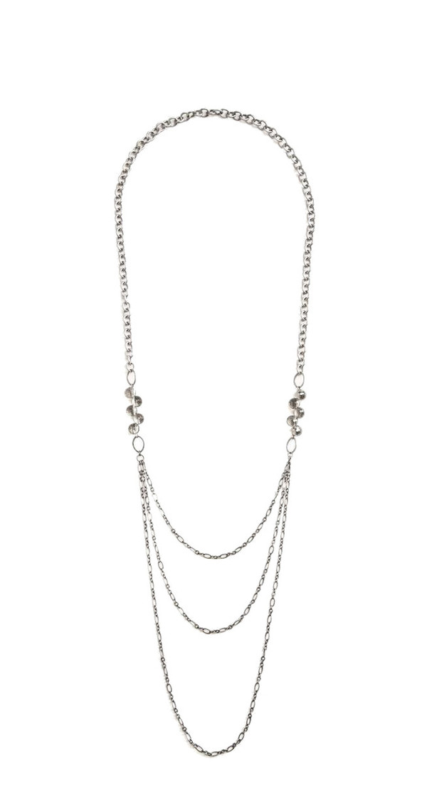 Grayling Cascade Necklace in Silver Grayling Cascade Necklace in Silver