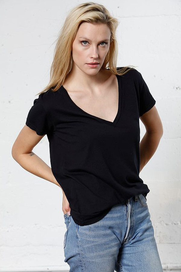 lavi tahoe tee in black lavi tahoe tee in black