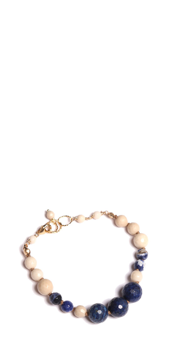 James and Jezebelle Lapis, Sodalite, & Jasper Bracelet James and Jezebelle Lapis, Sodalite, & Jasper Bracelet