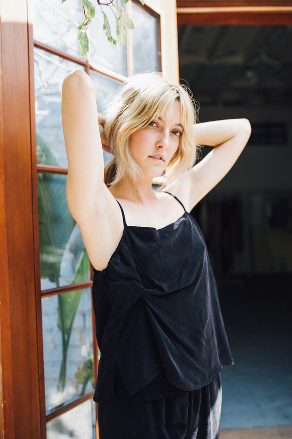 Objects Without Meaning Twist Lounge Tank, Black Objects Without Meaning Twist Lounge Tank, Black