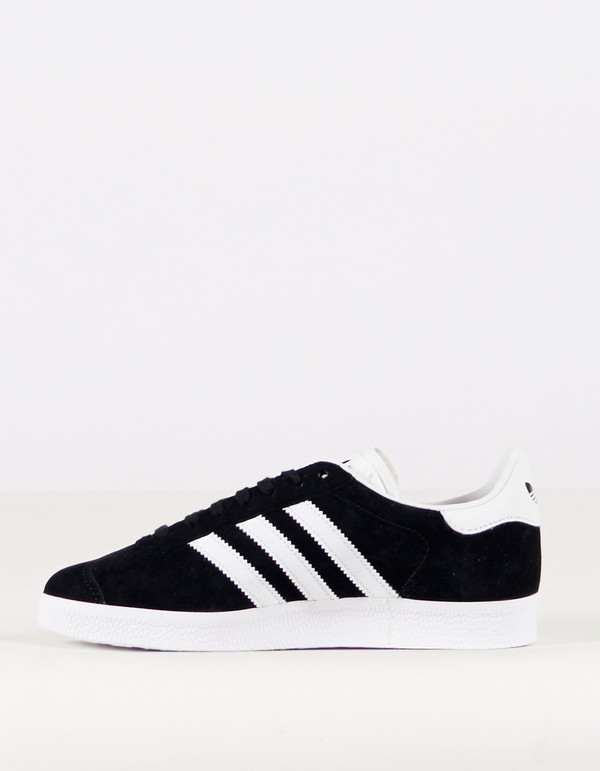 Adidas Gazelle Core Black White Gold Adidas Gazelle Core Black White Gold