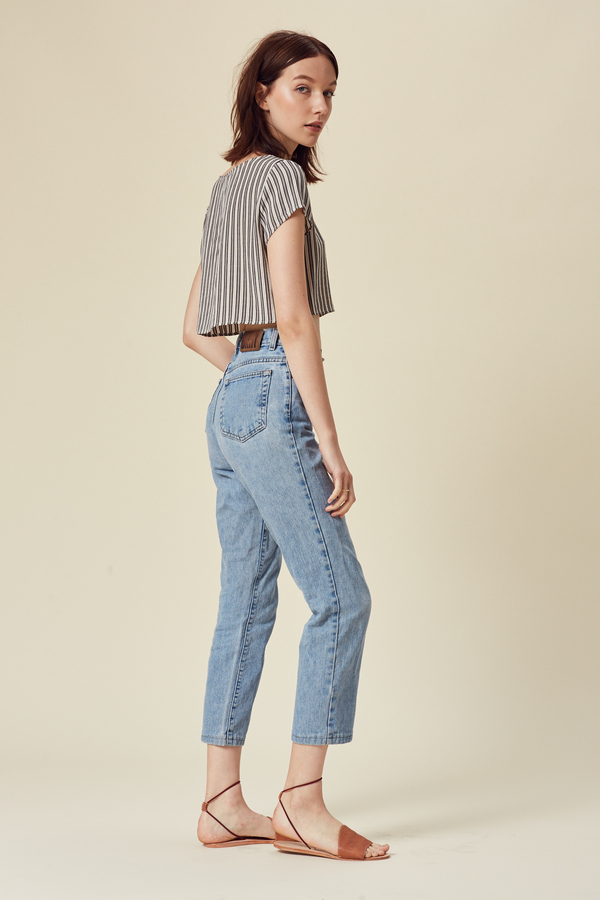 Stil. Ace Crop Top in Stripe Stil. Ace Crop Top in Stripe