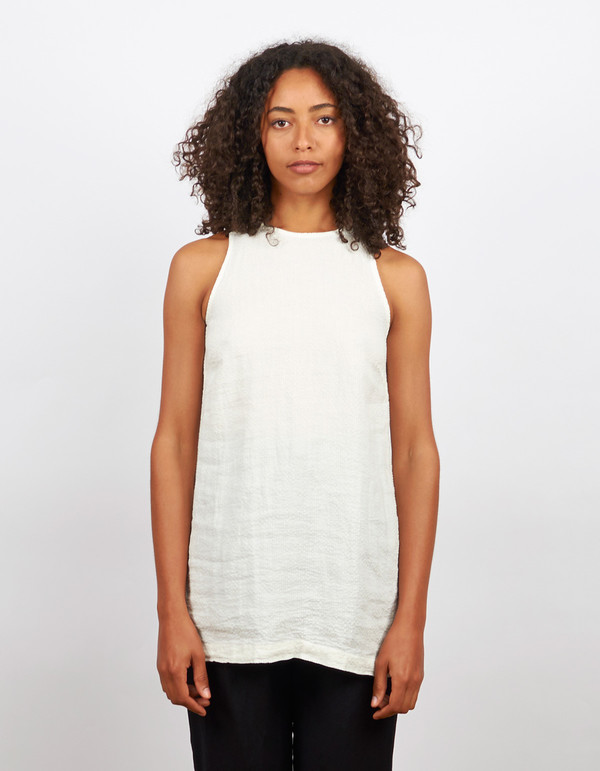 First Rite Tunic Tank White First Rite Tunic Tank White
