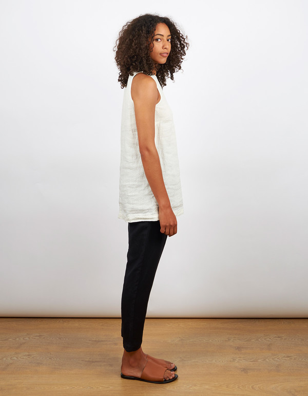 First Rite Tunic Tank White First Rite Tunic Tank White