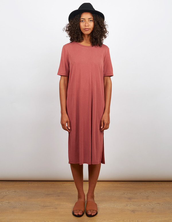 Just Female Pen Dress Marsala Red Just Female Pen Dress Marsala Red