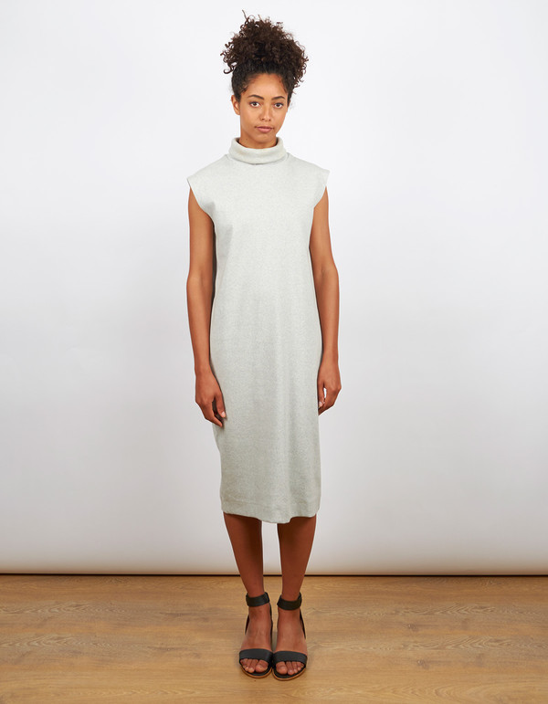 Kowtow Turning Pages Dress Grey Marle Kowtow Turning Pages Dress Grey Marle