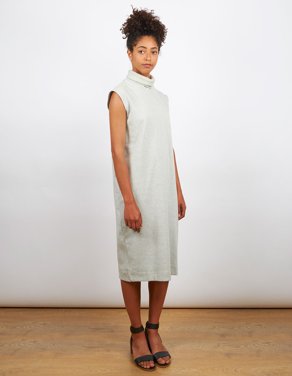 Kowtow Turning Pages Dress Grey Marle Kowtow Turning Pages Dress Grey Marle