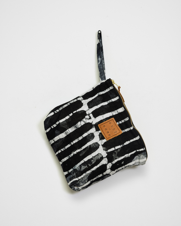Osei-Duro Stibio Pouch in Black Chalk Osei-Duro Stibio Pouch in Black Chalk