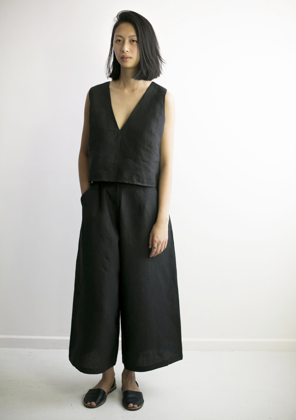 GOOD STUDIOS WOMENS HEMP LINEN WIDE PANT GOOD STUDIOS WOMENS HEMP LINEN WIDE PANT