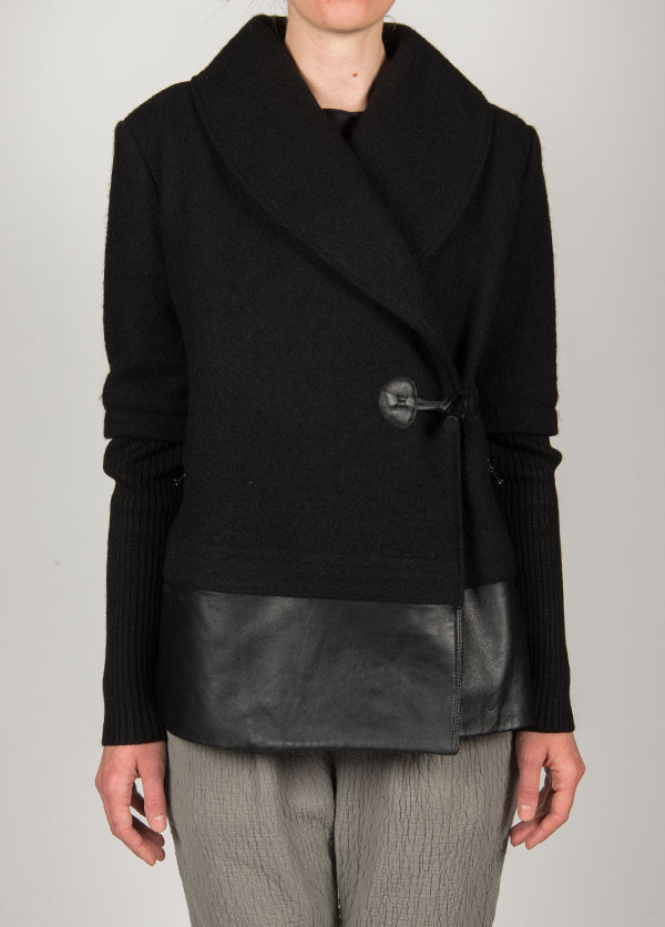 Line Knitwear - The Spencer in Caviar Line Knitwear - The Spencer in Caviar
