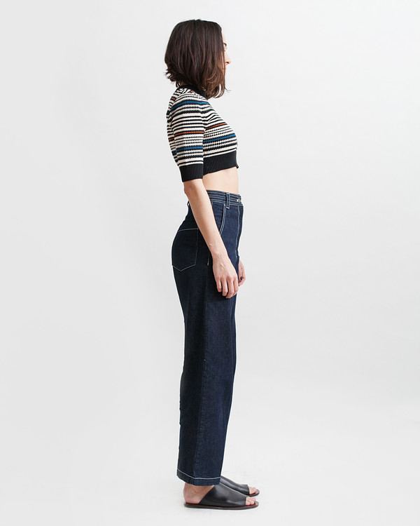 Rachel Comey Bishop Pant in Dark Indigo Rachel Comey Bishop Pant in Dark Indigo