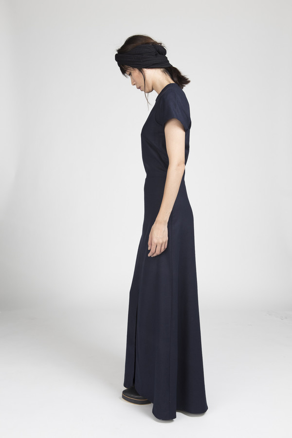 Ali Golden Cap Sleeve Maxi Dress in Black Ali Golden Cap Sleeve Maxi Dress in Black