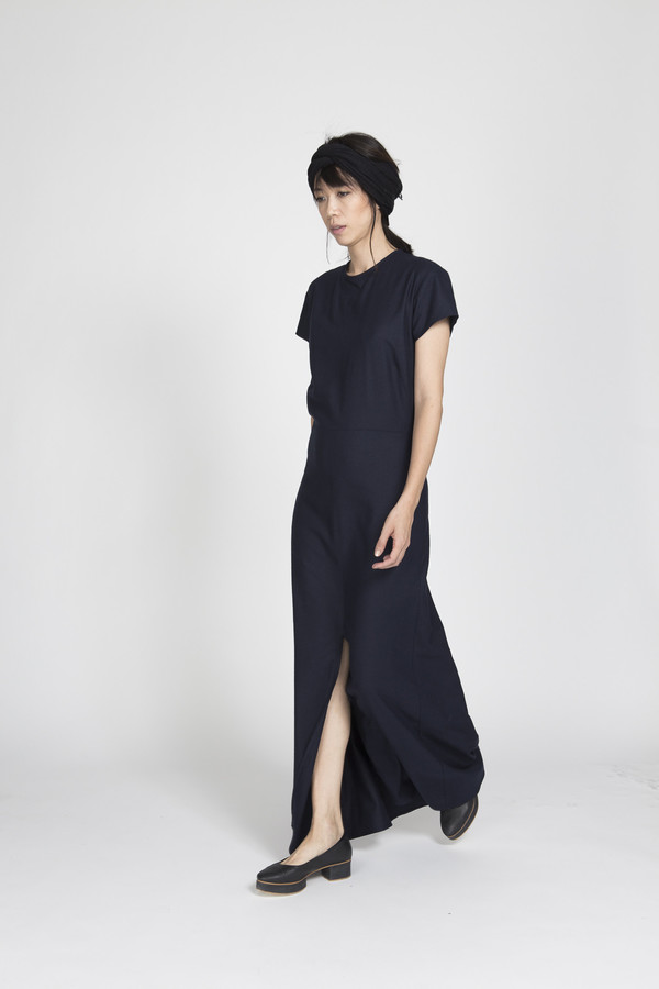 Ali Golden Cap Sleeve Maxi Dress in Black Ali Golden Cap Sleeve Maxi Dress in Black