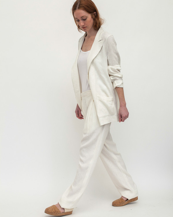 David Michael Chill Pants in White David Michael Chill Pants in White
