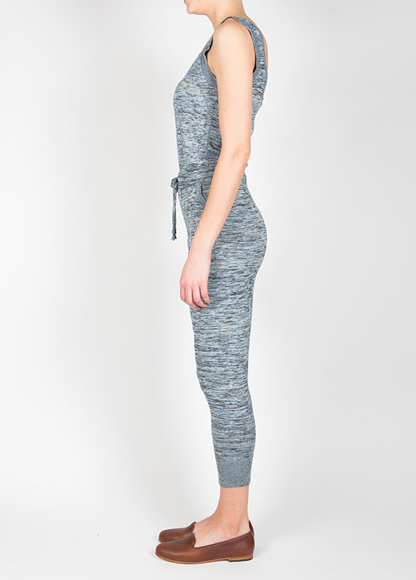Micaela Greg Knit Jumpsuit - Jean Micaela Greg Knit Jumpsuit - Jean