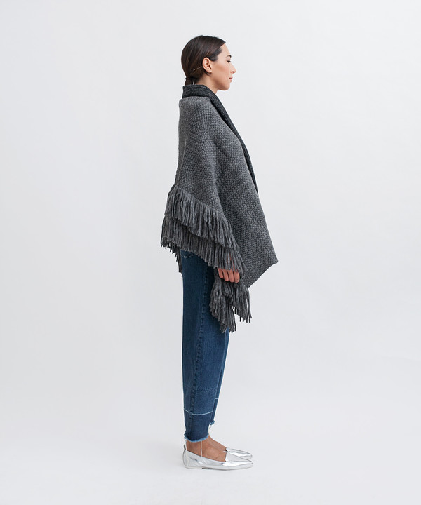Rachel Comey Fringed Alpaca Wrap Rachel Comey Fringed Alpaca Wrap