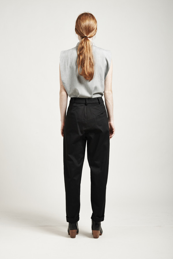 Suzanne Rae High-Waisted Tapered Pants Suzanne Rae High-Waisted Tapered Pants
