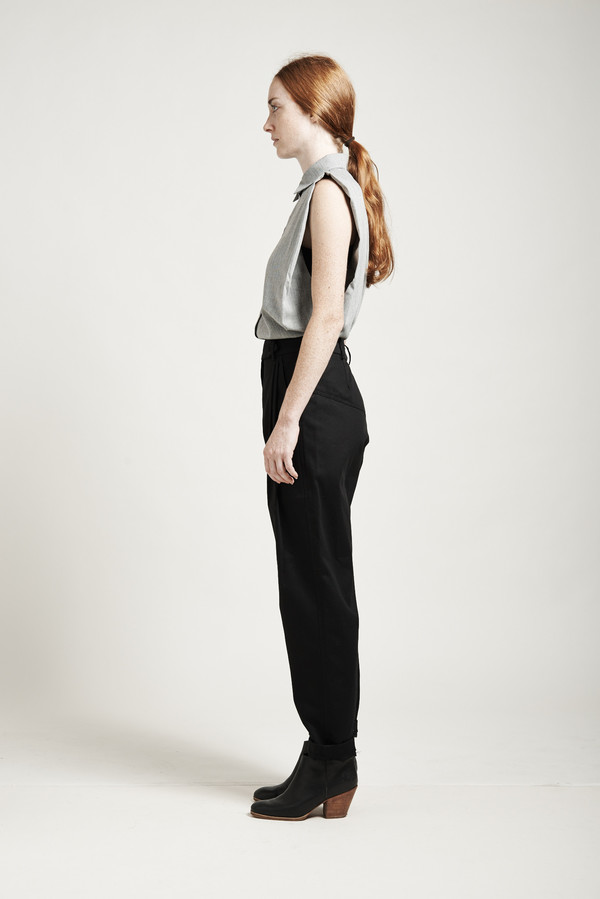 Suzanne Rae High-Waisted Tapered Pants Suzanne Rae High-Waisted Tapered Pants