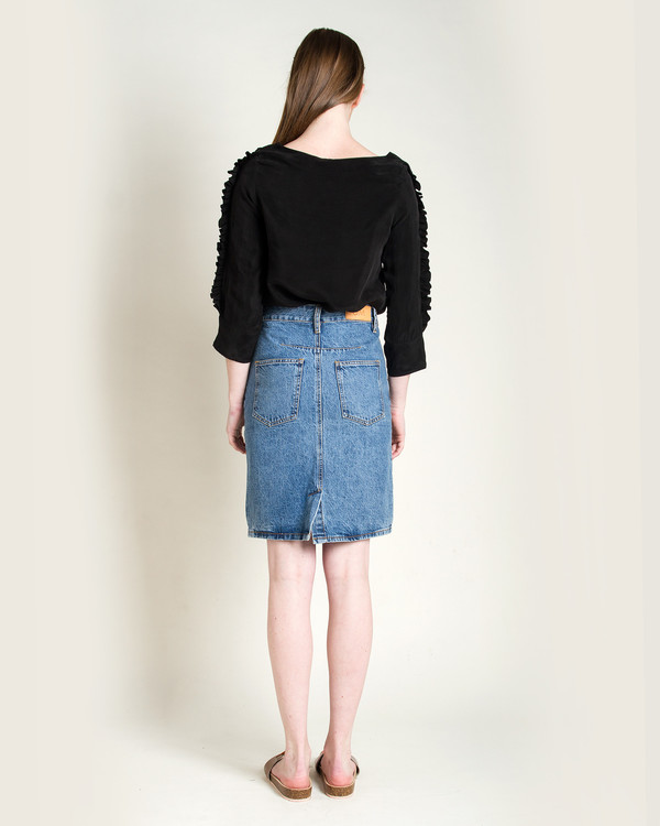 Objects Without Meaning Jena Denim Skirt Objects Without Meaning Jena Denim Skirt