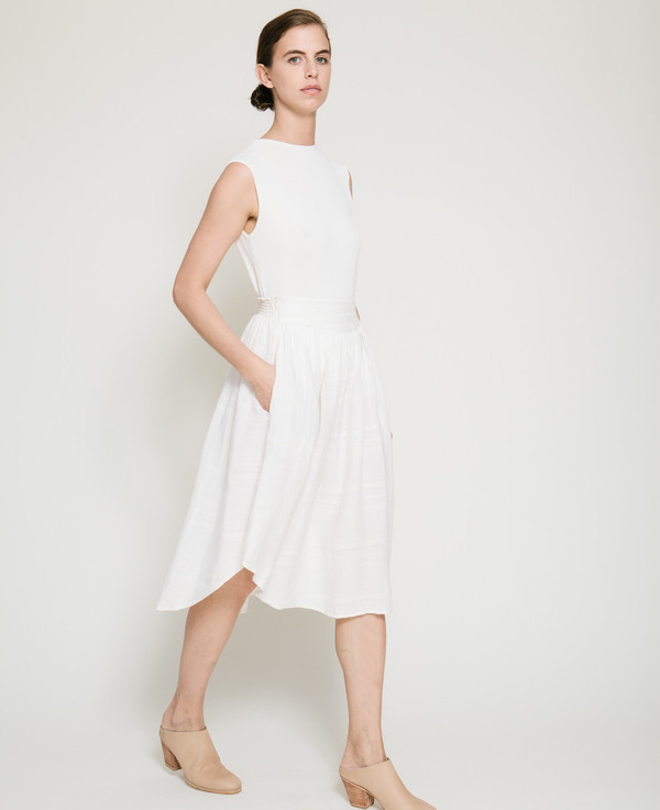 Nico Nico Joplin Textured Skirt in Ice Nico Nico Joplin Textured Skirt in Ice