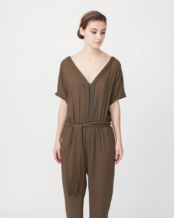 Sessun Mara Jumpsuit in Khaki Sessun Mara Jumpsuit in Khaki