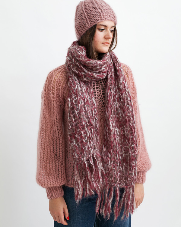 Maiami Mohair Melange Scarf Maiami Mohair Melange Scarf