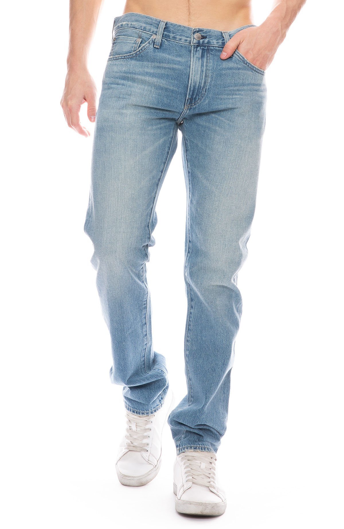 S.M.N Studio Jeans Men/'s Hunter Standard Slim Apache Dark