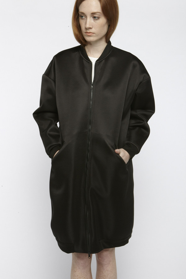 Suzanne Rae Neoprene Bomber Jacket Suzanne Rae Neoprene Bomber Jacket