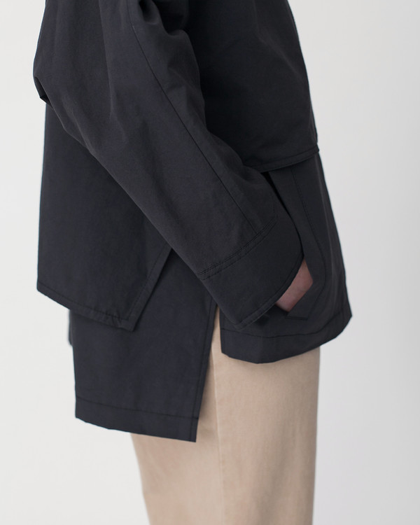 Achro Oversized Cropped Trench Jacket Achro Oversized Cropped Trench Jacket