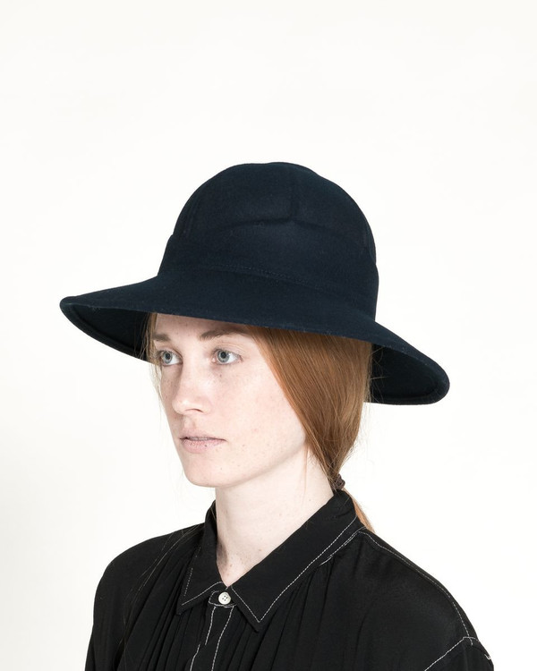 Clyde Safari Hat in Navy Clyde Safari Hat in Navy