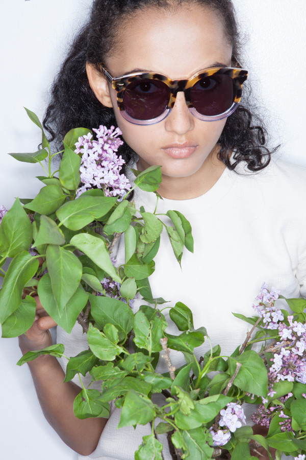 Karen Walker Super Duper Thistle in Tortoise Karen Walker Super Duper Thistle in Tortoise