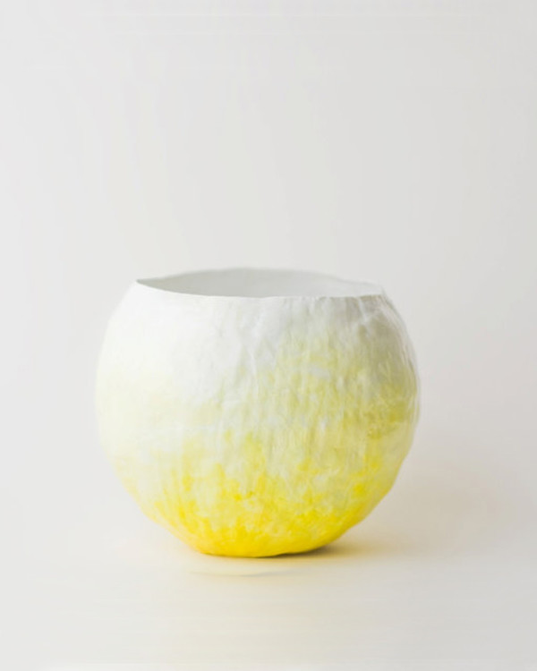 Up in the Air Yellow Fade Vessel Up in the Air Yellow Fade Vessel