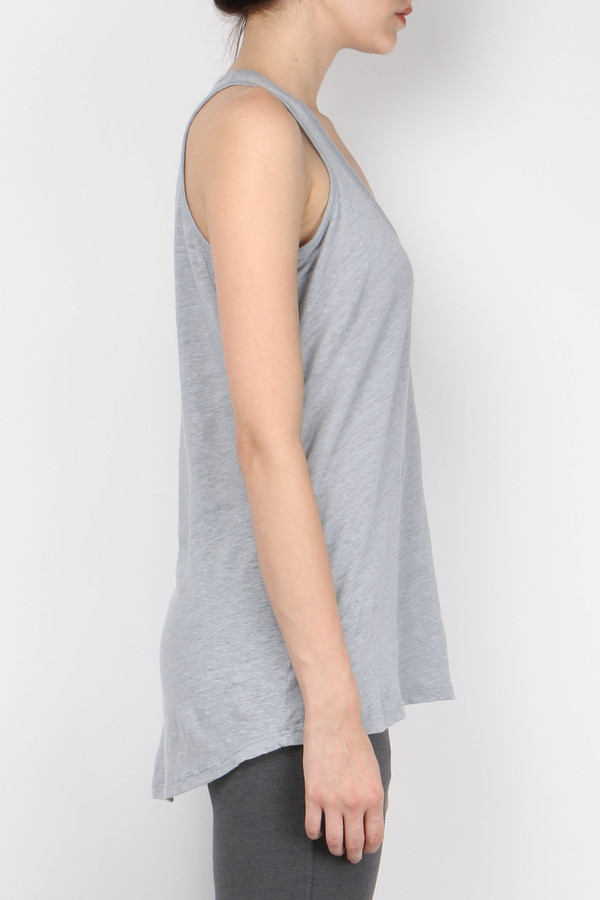 Monrow Basic Linen Tank Monrow Basic Linen Tank