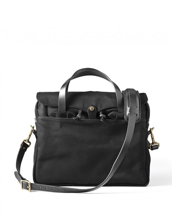 Filson Original Twill Briefcase Black Filson Original Twill Briefcase Black
