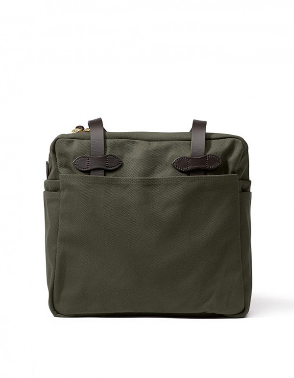 Filson Zippered Tote Otter Green Filson Zippered Tote Otter Green