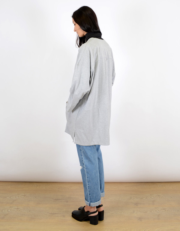 Kowtow Gesture Cardigan Grey Marle Kowtow Gesture Cardigan Grey Marle