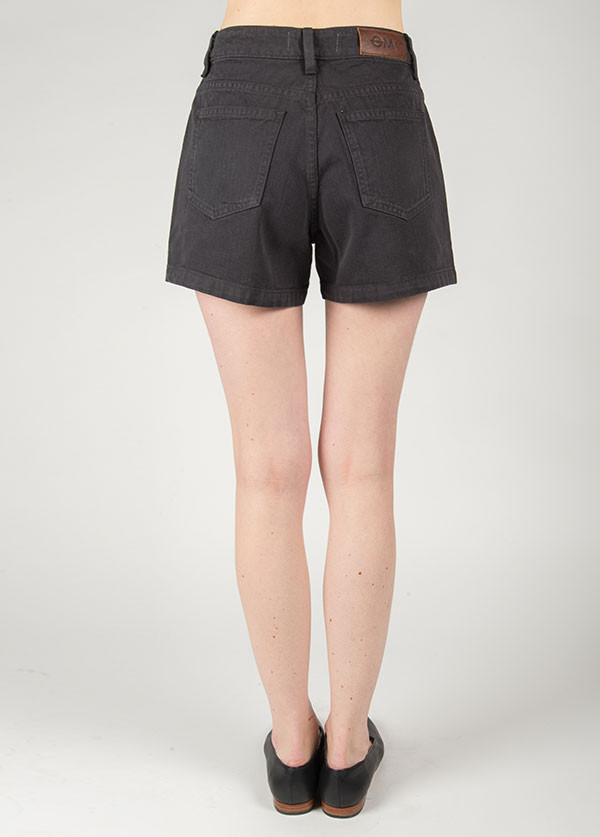 Objects Without Meaning - Hi-Rise Denim Short in Coal Objects Without Meaning - Hi-Rise Denim Short in Coal